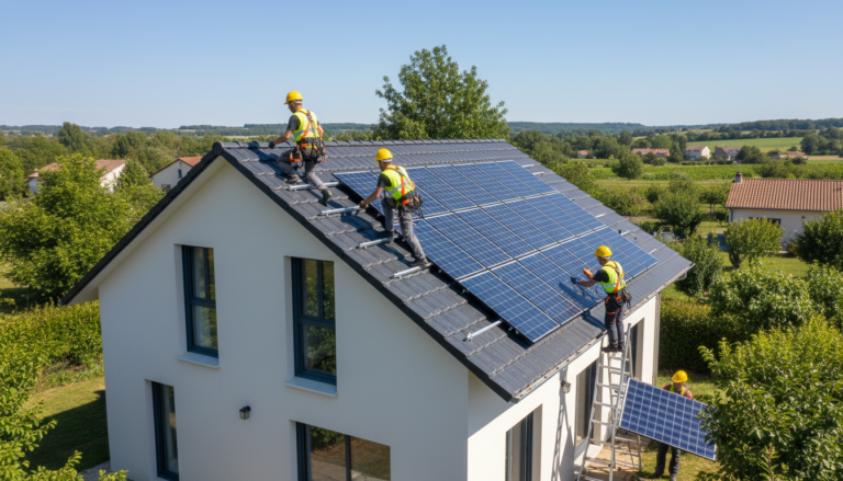 Entretien et installation panneaux photovoltaïque à Aucamville