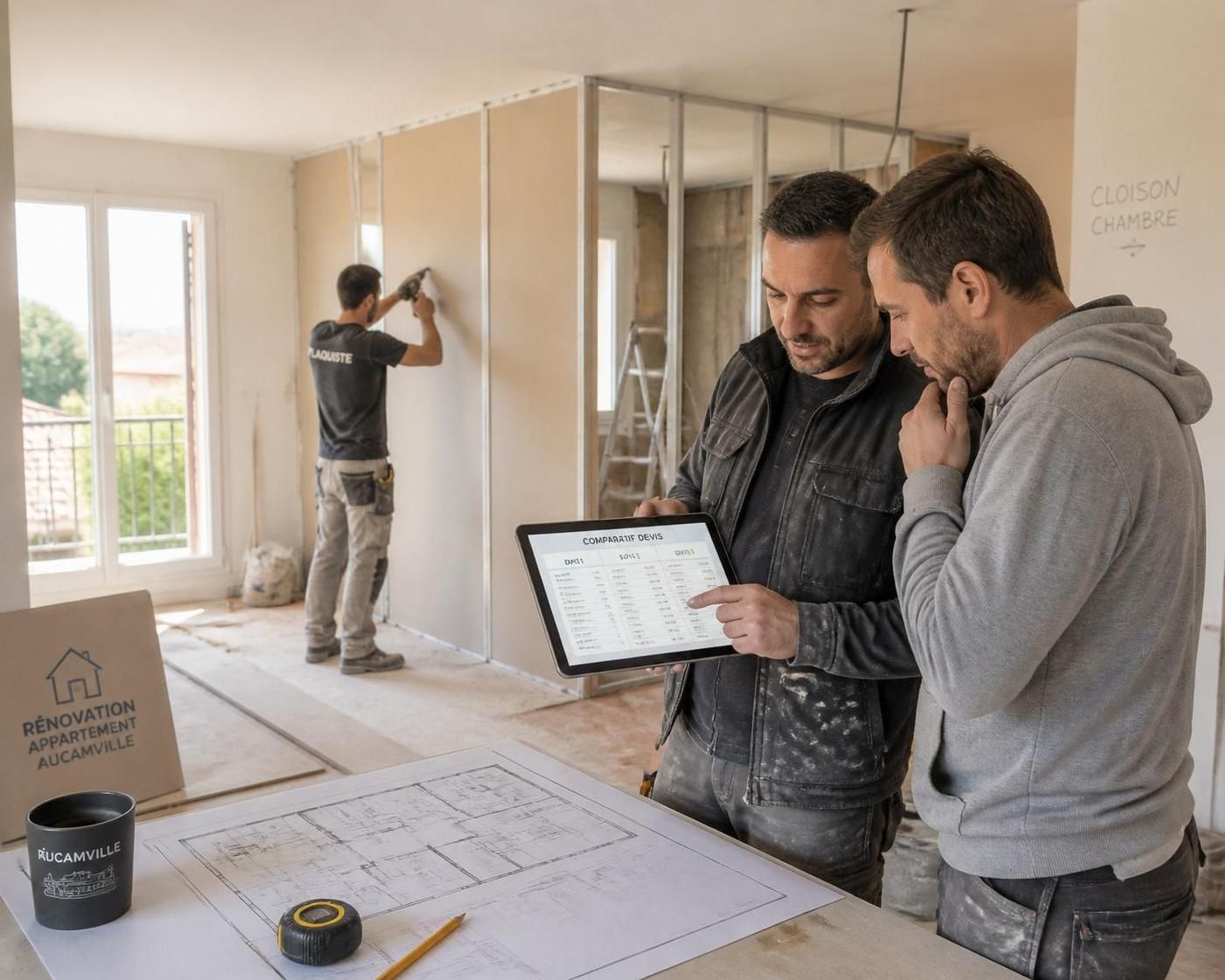 obtenez rapidement des devis pour la rénovation de votre appartement à aucamville. comparez les offres et tarifs des professionnels pour choisir la meilleure prestation au meilleur prix.